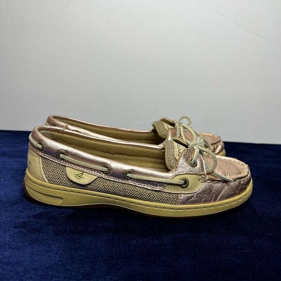 Sperry Top Sider Leather Loafer Women Size 5.5 - Picture 2 of 7